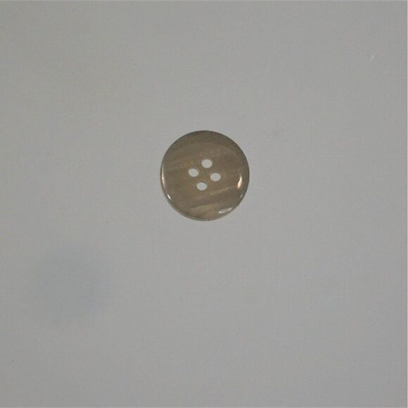 Gucci Replacement Button Gray Rimmed 4 Hole Flat Back - Picture 4 of 10